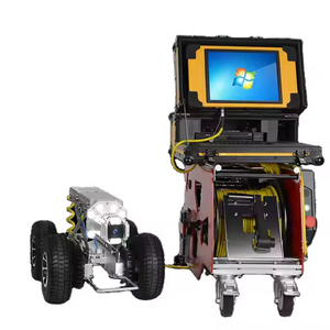 Mới CCTV Video municipal mainline kiểm tra với Pan và nghiêng Máy Ảnh Đầu 300mm-2000mm ống kiểm tra <span class=keywords><strong>Robot</strong></span> - Product Image 5