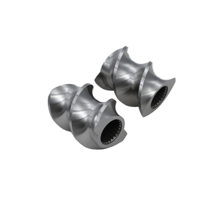 ชิ้นส่วนเครื่องอัดรีดพลาสติกและ WR5สะโพกแบบสกรูคู่ชิ้นส่วนเครื่องจักรยางมีความแม่นยำสูงมีความปลอดภัยสูง - Product Image 4