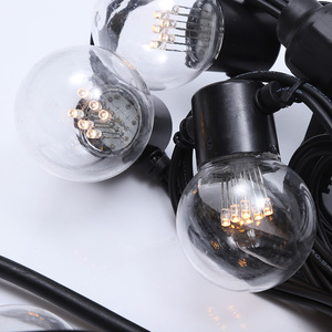 Chất lượng cao kết nối PVC không thấm nước Vòng hoa dẫn chuỗi đèn ngoài trời cho đám cưới bên Patio trang trí - Product Image 4