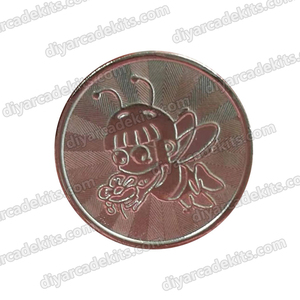 เหรียญโลหะลายผึ้งยี่ห้อ Shuangkuai สำหรับเครื่องล้างรถแบบหยอดเหรียญ ขนาด 25x25 มม.  สั่งซื้อขั้นต่ำน้อย - Product Image 6