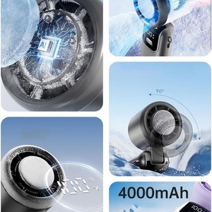<b>Cooler</b> with Ice Cold Turbo Jet Fan Electric <b>Mini</b> Air <b>Cooler</b> Fan Portable Handheld Lightweight Fan Large Capacity - Product Image 4