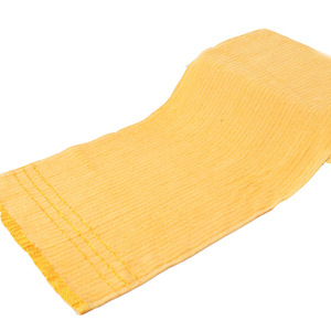 Toalla de Baño de Algodón a Rayas Blancas 30x70cm con Borde Dorado para Uso Hotelero - Product Image 5