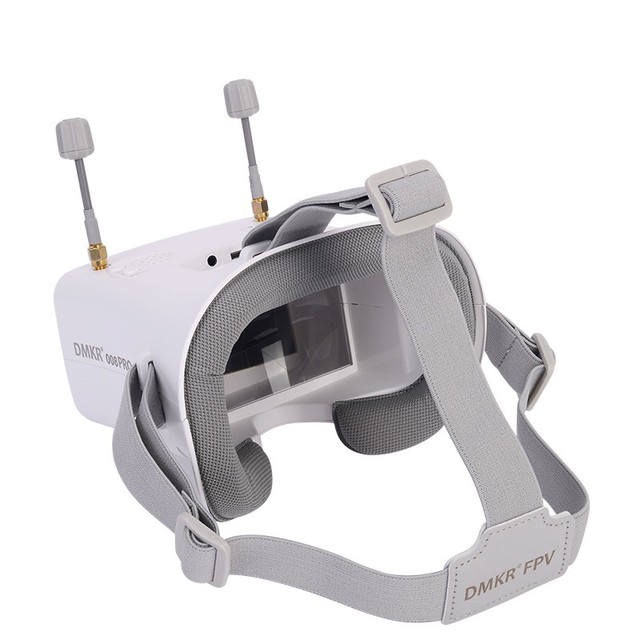 008D PRO Fpv Goggles for Drones 5.8ghz Elrs 4.3inch Analog Fpv Drone Goggles for Fpv Drone Goggle Headstrap