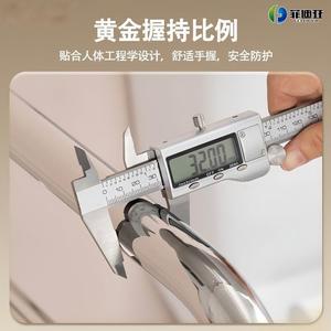 Barre d'appui en acier inoxydable Fidia en forme de U 304, simple et renforcée, pour la sécurité dans les salles de bain et les toilettes - Product Image 4
