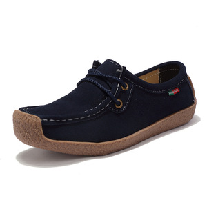 Zapatos planos <span class=keywords><strong>de</strong></span> cuero genuino <span class=keywords><strong>de</strong></span> verano para <span class=keywords><strong>mujer</strong></span>, <span class=keywords><strong>mocasines</strong></span> <span class=keywords><strong>de</strong></span> bailarina informales <span class=keywords><strong>de</strong></span> tacón bajo, zapatos suaves <span class=keywords><strong>de</strong></span> enfermera - Product Image 5