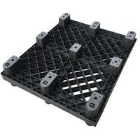 Palettes en plastique ultralégères, recyclage standard, entrée à 4 voies, jetable sur un côté, livraison standard, en europe, à vendre