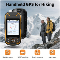 Navigateur GPS portable A8 avec enregistrement de points de repère et suivi de tracé pour la navigation en extérieur et le travail sur le terrain