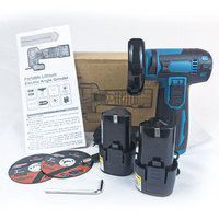 Mini meuleuse d'angle rechargeable 12v portable, qualité industrielle, bricolage, conditionnement de surface, polissage et découpe