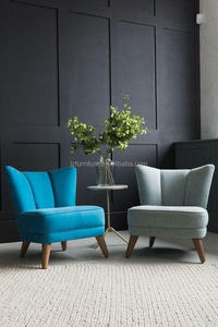 Sillón Reclinable de Tela para Balcón, Muebles Modernos para el Hogar, Sillón de Salón de Terciopelo para Sala de Estar - Product Image 2