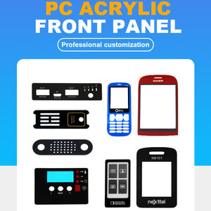 맞춤형 아크릴 PC 플라스틱 터치 스크린 디스플레이 커버 OEM 실크 스크린 인쇄 방스크래치 방탄 카메라 렌즈 - Product Image 2