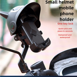 Bisiklet telefon tutucu kap su geçirmez elektrikli bisiklet telefon standı hücre mobil parantez kask motosiklet cep telefonu telefon tutucu - Product Image 2
