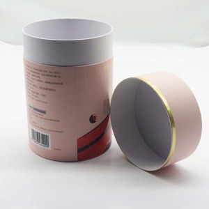 Tube en carton élégant et personnalisé pour échantillons de sachets de thé gastronomique, emballage <span class=keywords><strong>cadeau</strong></span> cylindrique, boîte ronde en carton, emballage de thé en métal - Product Image 5