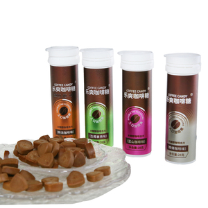 Bonbons durs sans sucre au goût de café classique innovants, saveurs comestibles, <span class=keywords><strong>xylitol</strong></span>, emballage en bouteille de 28 g, durée de conservation de 18 mois - Product Image 6