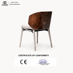 Últimos 26 Modelos de <span class=keywords><strong>Sillas</strong></span> de Comedor de Terciopelo de Lujo Italiano de Alta Gama para Villas, Diseño de Muebles con Cojines Suaves para Conjuntos de Comedor - Product Image 6