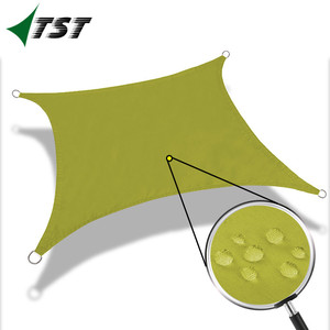 <span class=keywords><strong>Voile</strong></span> <span class=keywords><strong>d</strong></span>'<span class=keywords><strong>ombrage</strong></span> carrée carrée en polyester PU enduit de PU <span class=keywords><strong>3x3</strong></span> 10x10ft pour jardin - Product Image 5