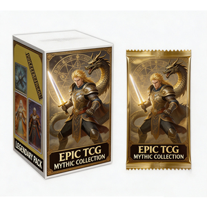 Cartes TCG personnalisées OEM ODM, boîte de présentation pour booster pack de jeu de cartes à collectionner, cartes de jeu en gros - Product Image 1