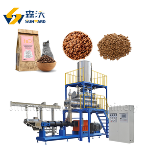 Ligne de production de nourriture sèche pour chiens et chats entièrement automatique en acier inoxydable avec moteur, équipement industriel de grande capacité - Product Image 3