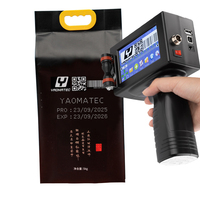 Yaomatec 1730P 12.7Mm Datum Batch Nummer Logo Codering Machine Tij Inkjet Printer Handheld Inkjet Printer Voor Tags En Labels