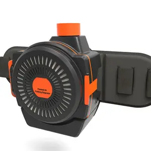 Helm Las Gelap Otomatis dengan Respirator Pemurni Udara Profesional