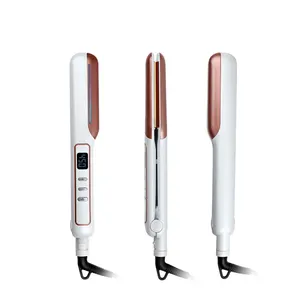 UK Plug Hair Styling Flat Iron Professional Electric Ceramic Ionic Hair Straighten Straightener For Home Salon Use