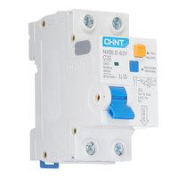 Chint NXBLE-63Y 1P + N 6A 10A 16A 20A 25A 32A 40A 50A 63A 10mA 30mA 50mA 100mA 300mA CHNT RCBO Disjoncteur à courant résiduel