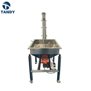 Vis inclinée de trémie 200L transportant la machine de chargeur d'alimentation de tarière d'alimentation - Product Image 2