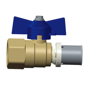 Valvola a sfera manuale ad alta temperatura per compressione dell'acqua in acciaio inossidabile a <span class=keywords><strong>3</strong></span> vie - Product Image 2