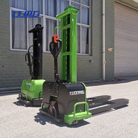 LTMG 500kg 700kg 1000kg chariot élévateur auto-élévateur auto-élévateur à chargement automatique chariot élévateur à palettes auto-chargeant avec batterie au lithium