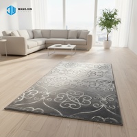 100% Polyester Raschel Nerz Geprägte Teppiche 3D-Muster Prägung Bodenmatte Wohnzimmer Schlafzimmer Rutschfester Teppich Deko-Teppiche