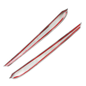 2 uds., accesorios para coche, cubierta decorativa de puerta lateral Interior para Modelo 3/Y, protección de alféizares de manija de puerta de coche - Product Image 5