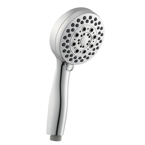 Cabezal de Ducha de Mano con Acabado Cromado Contemporáneo, Accesorio de Grifo de Baño con Salida de Agua Única - Product Image 1