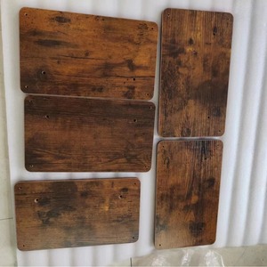 Estante de Almacenamiento Rectangular de MDF, Montado en Pared, Estilo Rústico, Fácil de Instalar, Origen Shandong, Bh 294, No Plegable - Product Image 1