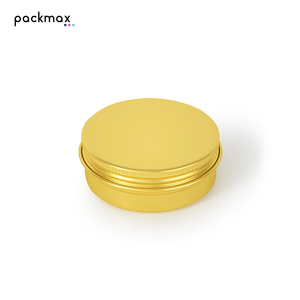 50ml 57*23mm Screw Thread Aluminum Empty Jar for Tea Nail Art Jewelry - Food Grade <b>Small</b> <b>Storage</b> Tin Wholesale - Product Image 5
