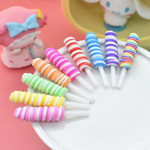 Carcasa para Teléfono Móvil de Arcilla Polimérica con Efecto Cristalino Delgado, Color Glaseado, Estilo Caramelo, Accesorios de Belleza - Product Image 4