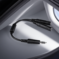 Câble de connexion pour casque Nexus U174 pour casque d'aviation Bose A20, adaptateur de microphone à condensateur