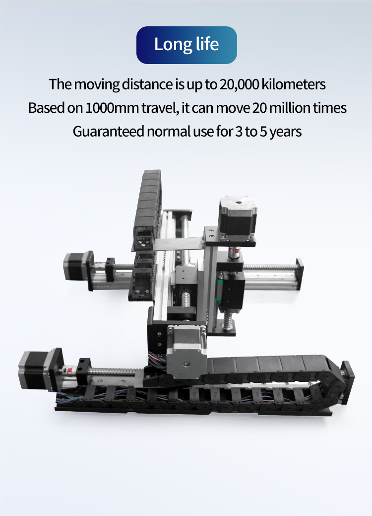 XYZ 3 Axis Linear Guide Module - Customized Stroke Single Axis