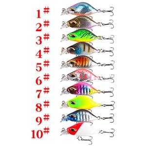 Leurre Artificiel Rigide Bionique Chubby Luya en Plastique ABS Submergé pour Micro-Objets, 4,4 cm, 3,5 g, avec Hameçons, pour Lancer Longue Distance, Carpe, Lac, <span class=keywords><strong>Marlin</strong></span> - Modèle 2026 - Product Image 2