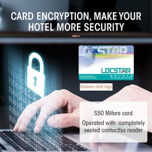 2025 locstar bán chạy nhất an ninh RF hệ thống quản lý thẻ phần mềm điện tử Keyless khóa cửa cho khách sạn cửa trước - Product Image 4