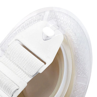 Ceinture professionnelle pour poche stomatique, réglable, élastique et extensible, avec plaque de fixation pour soutien abdominal et colostomie