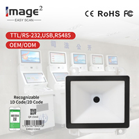 Escáner de Códigos de Barras Inteligente Image F20 con Interfaz USB COM, Sensor CMOS, Luz LED, Control de Acceso, Kiosco de Autoservicio