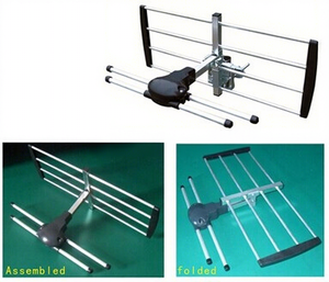 Antena Exterior Amplificada Xinxidi, Antena HDTV DTT, Antena Yagi Exterior Plegable de Doble Polarización HDA-201L2 - Product Image 3