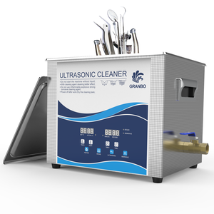 Nouveau Nettoyeur à Ultrasons Industriel Granbo 40KHz 10L pour Instruments Chirurgicaux, Injecteurs <span class=keywords><strong>Diesel</strong></span>, Retainers Dentaires - Acier Inoxydable - Product Image 1