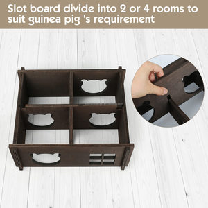 Casita <span class=keywords><strong>de</strong></span> <span class=keywords><strong>Conejos</strong></span> <span class=keywords><strong>de</strong></span> <span class=keywords><strong>Madera</strong></span> con Diseño Sólido, Juguete <span class=keywords><strong>de</strong></span> <span class=keywords><strong>Madera</strong></span> Contrachapada para Esconderse, Casas y Refugios para <span class=keywords><strong>Conejos</strong></span> - Product Image 4