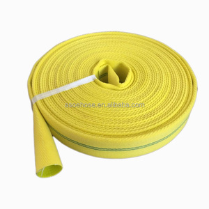 Manguera Plana NBR <span class=keywords><strong>de</strong></span> Alta Presión (16 bar) para Bomberos, <span class=keywords><strong>de</strong></span> 4, 6 y 8 Pulgadas, 50 Pies, Fabricantes <span class=keywords><strong>de</strong></span> Mangueras Contra Incendios Industriales - Product Image 4