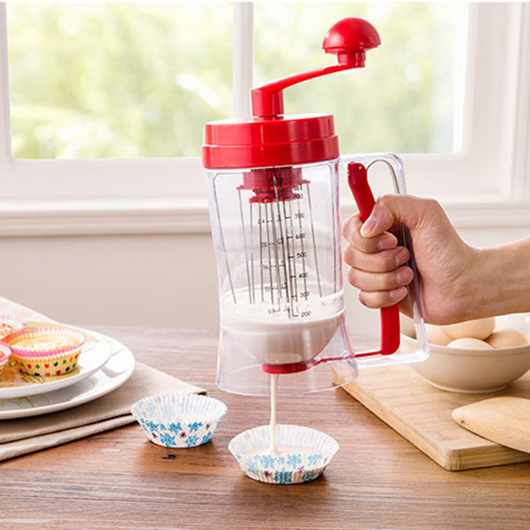 High Quality Cupcake With Measuring Pancake Batter Dispenser