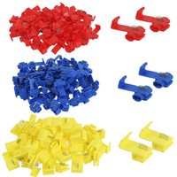 Connecteurs de câbles électriques BAOTENG Scotch Snap Lock, bornes de raccordement rapide, sertissage non destructif, PVC, 10A, taille 22-18