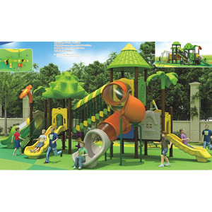 Grande structure de terrain de jeux extérieur avec cadre noir, toboggan <span class=keywords><strong>en</strong></span> spirale rouge, toboggans jaunes et bleus - Product Image 6