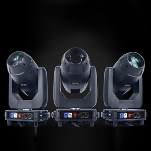 Luz Móvil de Cabeza con Efecto de Arcoíris, 380W, Beam, Spot, Wash, Gobos Giratorios, Control DMX512, Aleación de Aluminio, para Teatro, Bodas, Eventos, Escenarios - Product Image 3