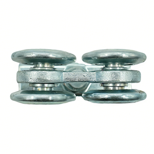 Ruote per Porte Scorrevoli di <span class=keywords><strong>Grande</strong></span> Portata, Pulegge in Acciaio per Binari Posteriori di Porte Scorrevoli e Tende - Product Image 3