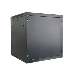 Gabinete de Red de Acero Laminado en Frío SPCC de 19 Pulgadas, Puerta Frontal de Una Sección, Montaje en Pared, Protección IP20, en Stock - Product Image 2